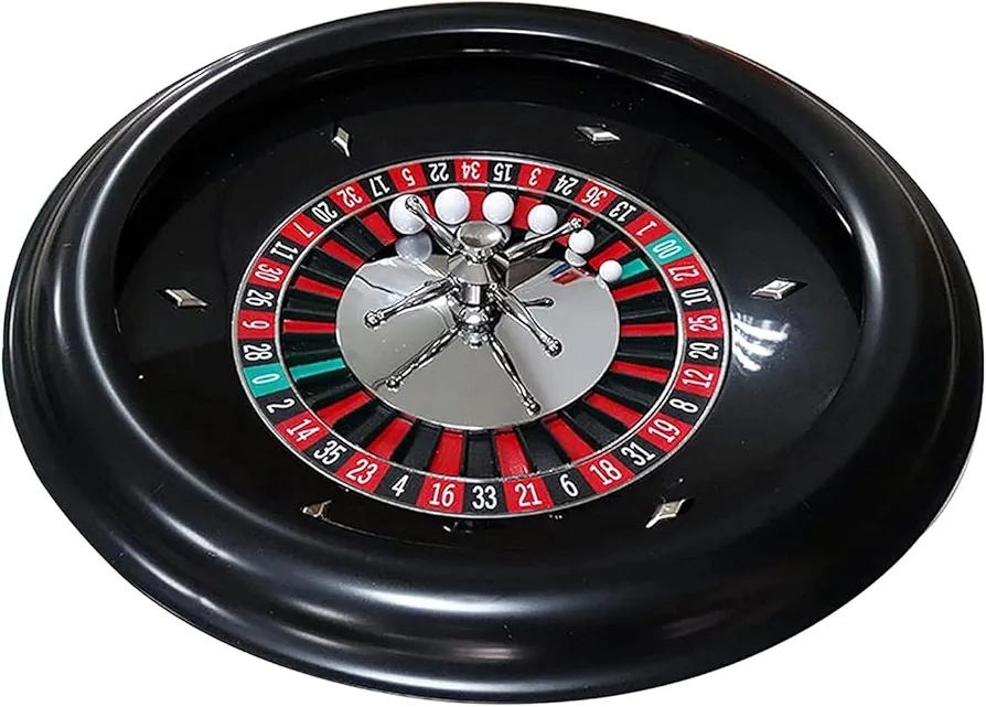 Juego De Ruedas para Ruleta De 18 Pulgadas, Mesa Giratoria De 45 Cm, Juegos De Mesa De Ocio, Muy Suave Y Fácil De Girar, Noche De Juegos En Casa O Una Fiesta En Un Club