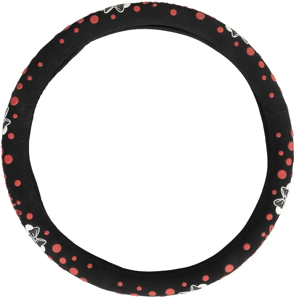 Funda Volante Coche Confort Minnie Mouse Rosa Negro