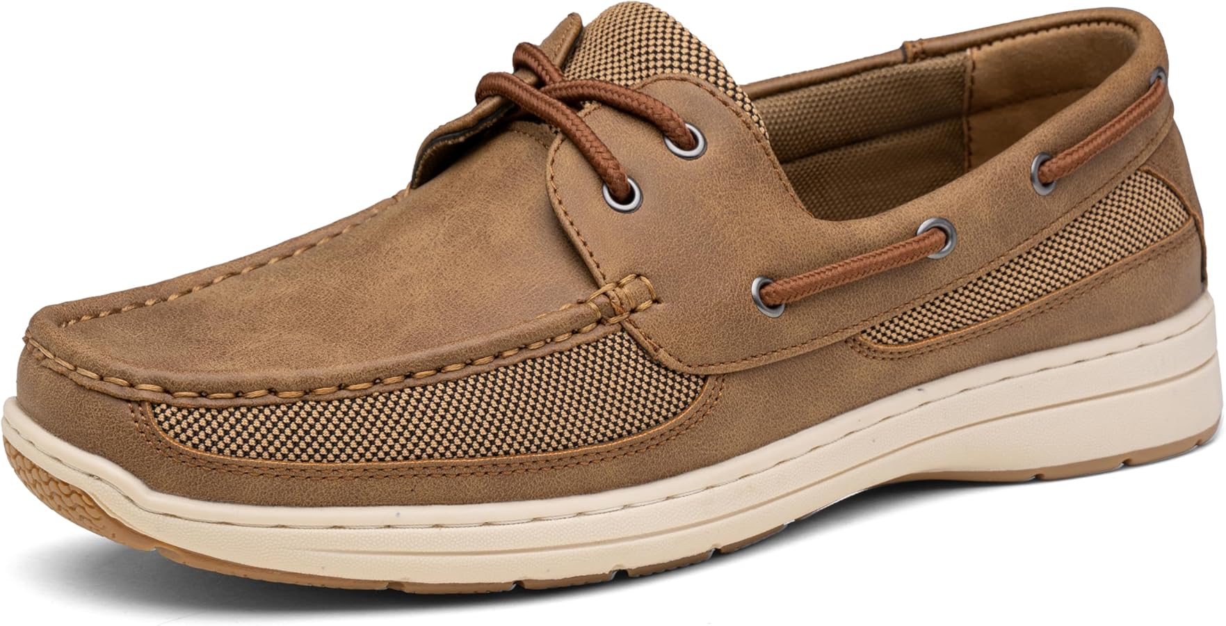 Vostey Men's Boat Shoes Slip On Stylish Casual Loafers Deck Shoes for Men