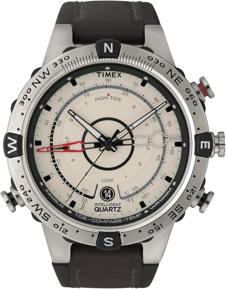 Timex Intelligent Quartz - Reloj análogico para Hombre de cuarzo con correa de silicona