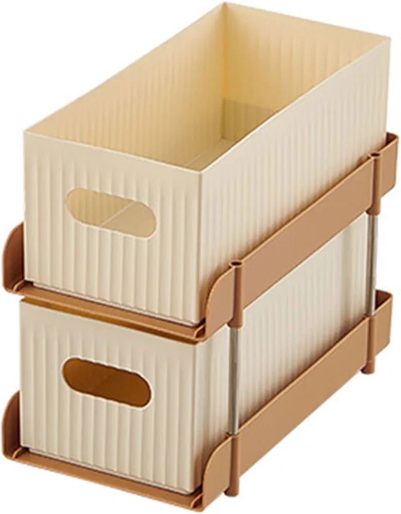 CPAOWEHF Carrito de almacenamiento fácil de montar, ahorra espacio, para oficina, cocina, hogar, libros prácticos, organizadores de aperitivos