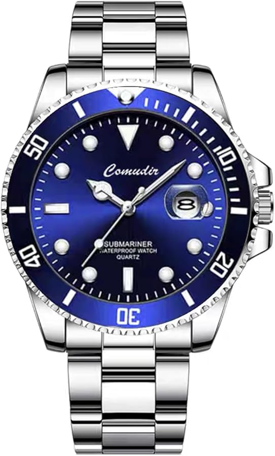 Nicoone Reloj digital para hombre, esfera impermeable hasta 30 m, cronómetro, para negocios, deportes, casual