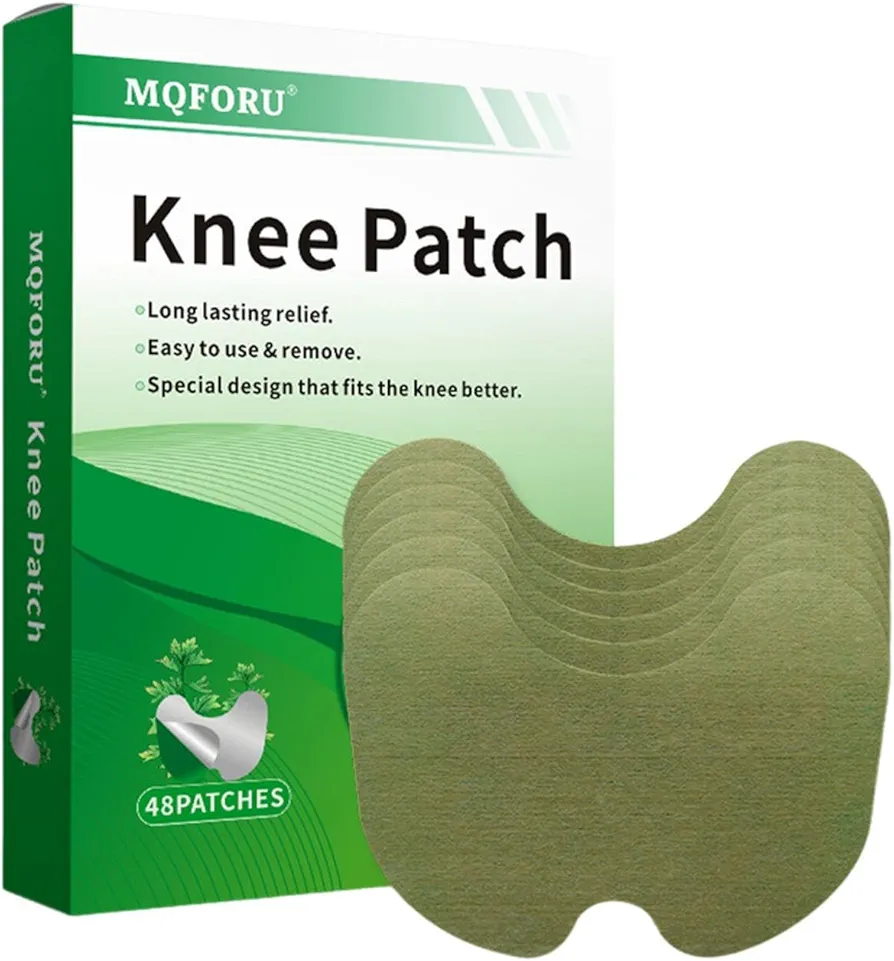 HMLTD Parches para aliviar Las Rodillas - Rodilleras de Ajenjo Natural,Almohadilla térmica para Rodilla, molestias en Las articulaciones, Dolor Muscular, Alivio Duradero de Dolores