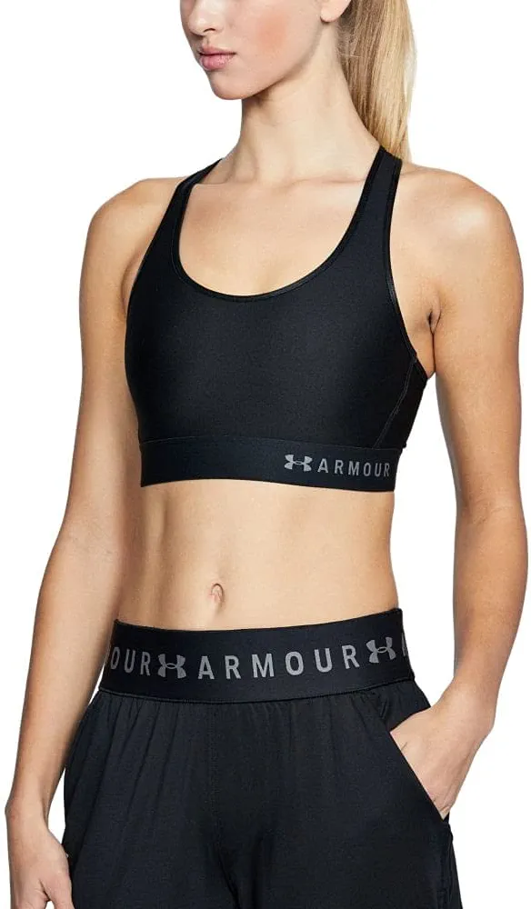 Under Armour Mid Keyhole, Sujetador Deportivo Mujer