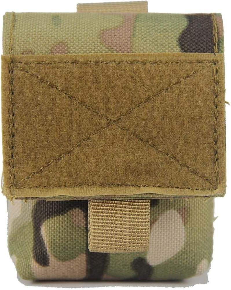 1 Articulo Bolsa Cintura Táctica, Riñonera Tactica Militar, Bolsa Tactica, Riñonera de Camuflaje, Riñonera con Cinturón Militar, Chaleco Bolsa Camuflaje, para Exteriores, Deportes