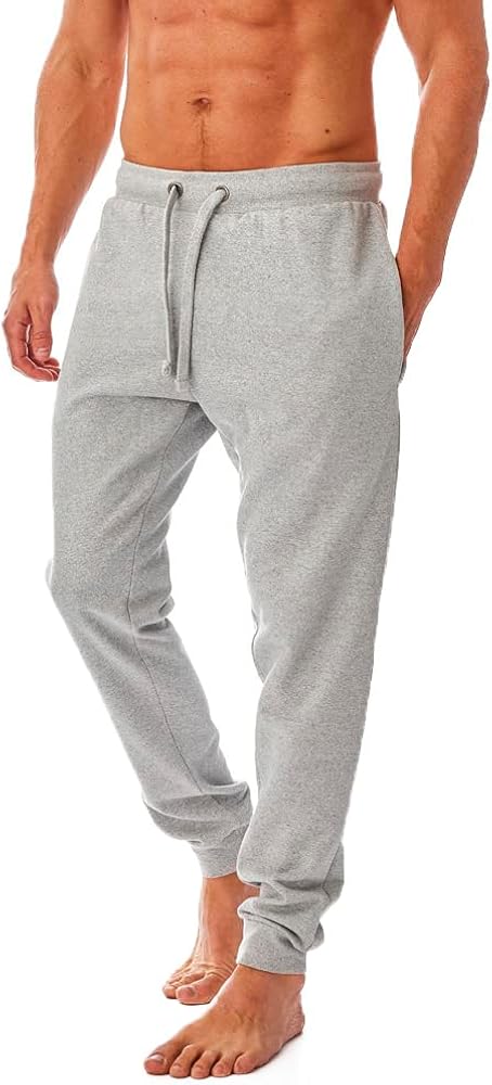 Iron Mountain IMPNT206 Pantalón de chándal ecológico para Hombre con Hilo Reciclado, Parte Inferior de chándal con puños
