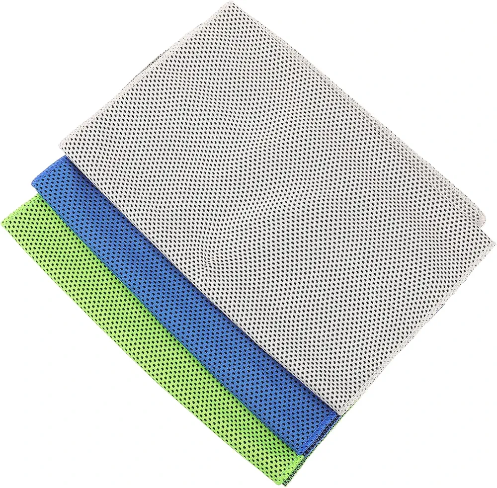 BESPORTBLE 3 Piezas Toalla Deportiva De Secado Rápido para Exteriores Toalla De Sudor De Yoga Toallas De Gimnasio Mochilas De Gimnasio Cómodo Artículos Deportivos Viajar Poliéster