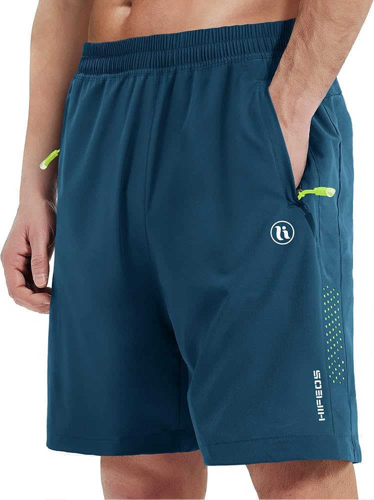 HIFEOS Pantalones Cortos Hombre Pantalones Cortos Hombre Deporte Pantalon Corto Hombre Deporte Running Hombre Pantalones Cortos de Tenis Fitness Gimnasio Gym Atletismo