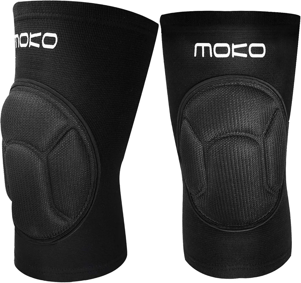 MoKo Rodilleras Protectoras, Professional Antideslizante con Esponja Gruesa Colisión Ultra Suave y Cómodo Protector de Rodilla, Escalada Deportiva al Aire Libre Protector[ 1 Par ]