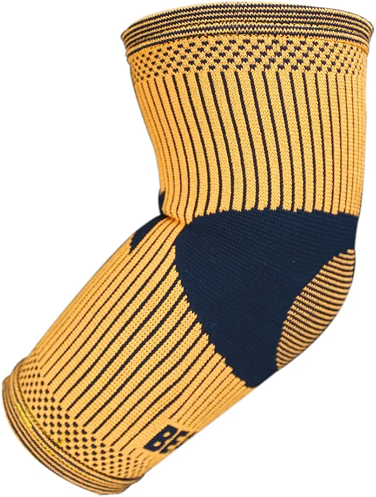 Codera Deportiva De Sujeción para Dolor De Articulaciones - Diseño De Compresión De Codo para Deportes Y Alivio del Dolor De Codo De Tenista Y Uso Durante La Recuperación - con Carbón De Bambú