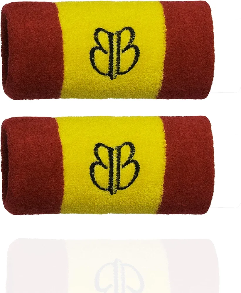 BANBROKEN Muñequeras para el Sudor, compresión Wristbands, Sweatband para Deporte, Tenis, Padel, CrossTrain, Gimnasio, Fitness, Unisex -Talla Única (2unds)