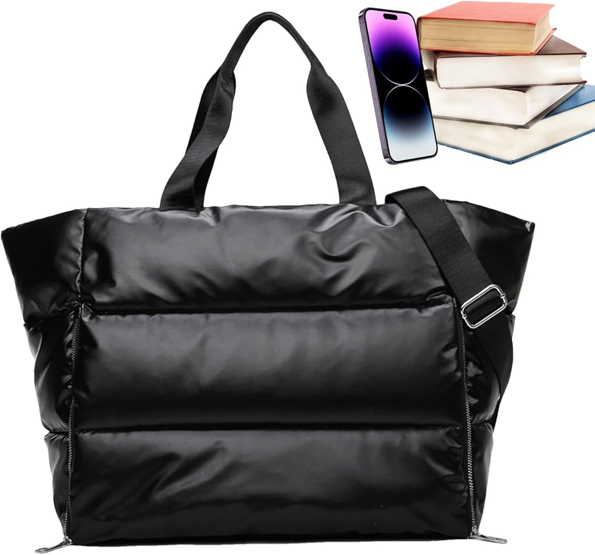 Bolsa de Fitness, Bolsa de Entrenamiento - Bolsa de Natación Impermeable - Bolsa de Viaje para Mujer, Bolsa de Gimnasio con separación Seca y húmeda, Bolsa Deportiva para Viajes, Trabajo, Fitness