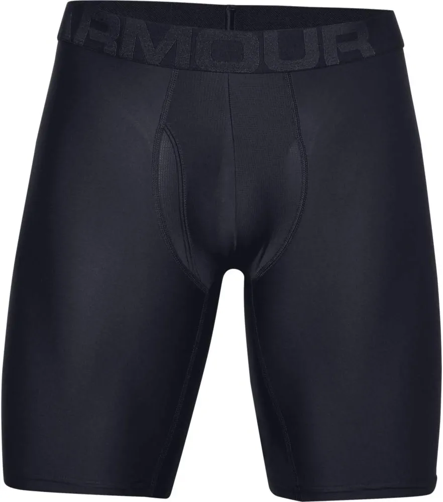 Under Armour Tech 9in 2 Pack, bóxers ajustados hombre